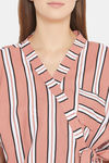 The Kaftan Company Modal Pyjama Set - Rust — thumbnail 6