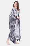 The Kaftan Company Modal Nightdress - Black — thumbnail 2