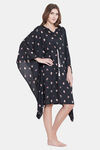 The Kaftan Company Modal Nightdress - Black — thumbnail 3