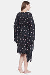 The Kaftan Company Modal Nightdress - Black — thumbnail 4