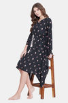 The Kaftan Company Modal Nightdress - Black — thumbnail 5