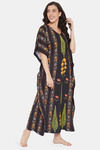 The Kaftan Company Polyester Nightdress - Black — thumbnail 3