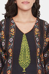 The Kaftan Company Polyester Nightdress - Black — thumbnail 6
