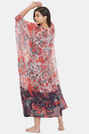 The Kaftan Company Polyester Nightwear Robe - Pink — thumbnail 2