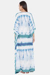 The Kaftan Company Rayon Nightdress - Blue — thumbnail 4