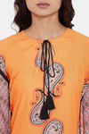 The Kaftan Company Rayon Nightdress - Yellow — thumbnail 6