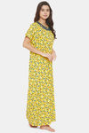 The Kaftan Company Modal Nightdress - Yellow — thumbnail 2