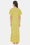 The Kaftan Company Modal Nightdress - Yellow — thumbnail 4