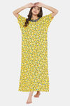 The Kaftan Company Modal Nightdress - Yellow — thumbnail 5