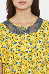 The Kaftan Company Modal Nightdress - Yellow — thumbnail 6