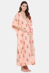 The Kaftan Company Cotton Nightwear + Robe (Pack of 2) - Pink — thumbnail 2