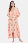 The Kaftan Company Cotton Nightwear + Robe (Pack of 2) - Pink — thumbnail 5