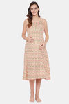 The Kaftan Company Cotton Nightwear + Robe (Pack of 2) - Pink — thumbnail 6