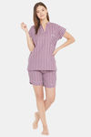 The Kaftan Company Cotton Shorts Set - Pink — thumbnail 5