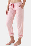 The Kaftan Company Cotton Loungewear Bottom - Pink — thumbnail 3