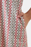 The Kaftan Company Cotton Full Length Nightdress - Print — thumbnail 8