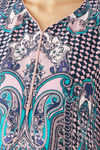 The Kaftan Company Modal Maternity Nightdress - Navy Blue — thumbnail 7