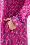 The Kaftan Company Cotton Nightdress - Pink — thumbnail 8