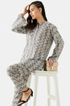 The Kaftan Company Cotton Pyjama Set - White — thumbnail 5