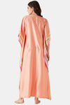 The Kaftan Company Satin Full Length Nightdress - Pink — thumbnail 4