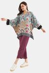 The Kaftan Company Modal Pyjama Set - Multicolor — thumbnail 2