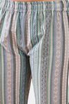 The Kaftan Company Viscose Pyjama Set - Blue — thumbnail 6