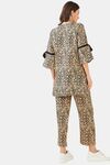 The Kaftan Company Natural Fabrics Pyjama Set - Skin — thumbnail 3