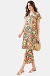The Kaftan Company Cotton Pyjama Set - Yellow — thumbnail 4