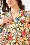 The Kaftan Company Cotton Pyjama Set - Yellow — thumbnail 5