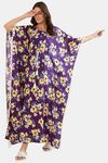 The Kaftan Company Satin Nightdress - Brown — thumbnail 4