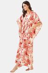 The Kaftan Company Cotton Nightdress - Green — thumbnail 2