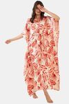 The Kaftan Company Cotton Nightdress - Green — thumbnail 4