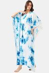 The Kaftan Company Cotton Nightdress - Red — thumbnail 2