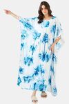 The Kaftan Company Cotton Nightdress - Red — thumbnail 4