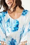 The Kaftan Company Cotton Nightdress - Red — thumbnail 5