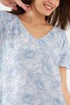 The Kaftan Company Viscose Nightdress - White — thumbnail 5