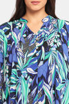 The Kaftan Company Polyester Loungewear Dress - Blue — thumbnail 6
