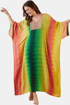 The Kaftan Company Modal Loungewear Dress - Multi — thumbnail 1