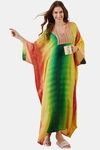 The Kaftan Company Modal Loungewear Dress - Multi — thumbnail 4