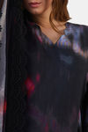 The Kaftan Company Rayon Loungewear Dress - Black — thumbnail 6