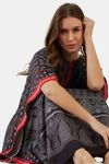 The Kaftan Company Rayon Loungewear Dress - Black — thumbnail 6