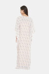 The Kaftan Company Modal Loungewear Dress - Off White — thumbnail 2