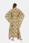 The Kaftan Company Polyester Loungewear Dress - Beige — thumbnail 2