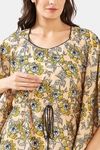 The Kaftan Company Polyester Loungewear Dress - Beige — thumbnail 6