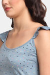 Kanvin Cotton Shorts Set - Blue — thumbnail 5
