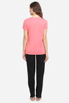 Kanvin Modal Pyjama Set - Pink — thumbnail 3