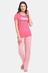 Kanvin Modal Pyjama Set - Pink — thumbnail 1