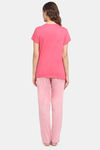 Kanvin Modal Pyjama Set - Pink — thumbnail 3