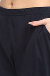 Kanvin Modal Pyjama Set - Navy Blue — thumbnail 6