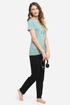 Kanvin Modal Pyjama Set - Blue — thumbnail 4
